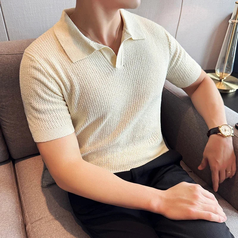 Old Money Summer Casual Polo-Shirt