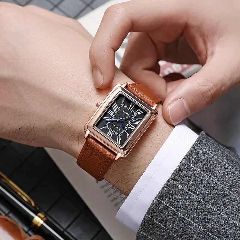 Luxury Leather Watch